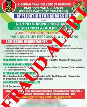 Army Debunks Reports of Recruitment