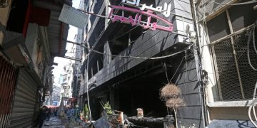 Fire in Syria’s Shopping Mall Claims 11 Lives