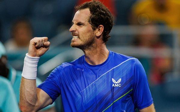 Murray Beats Delbonis in First Round of Miami Open