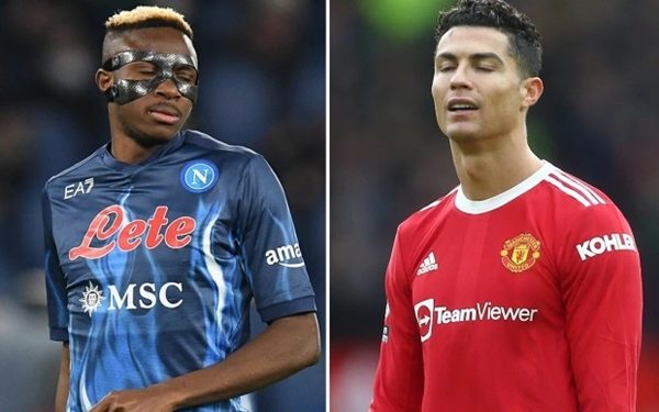 Osimhen May Replace Ronaldo in Manchester United