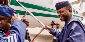 Osinbajo Departs Nigeria for Ghana