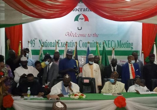 PDP Inaugurates Zoning Committee