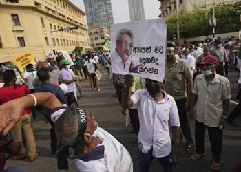 Sri Lankan Protesters Demand President Resignation