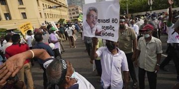 Sri Lankan Protesters Demand President Resignation