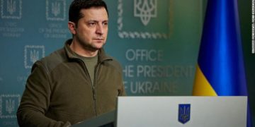 Ukraine’s President Calls for Direct Talks with President Putin
