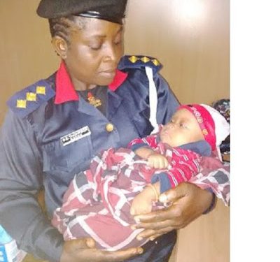 Zamfara NSCDC Rescues Abandoned Baby