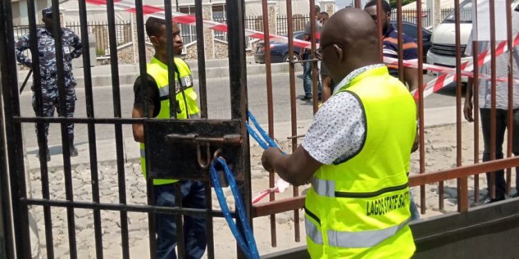 Lagos government Seals event Centre over sharing of Petrol as Souvenir