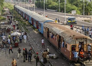 Train accident in DRC claim lives