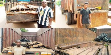 Enugu NSCDC Arrests Railway Vandals