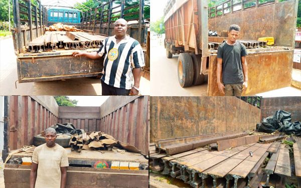 Enugu NSCDC Arrests Railway Vandals