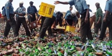 Hisbah Seizes Alcoholic Beverages in Jigawa