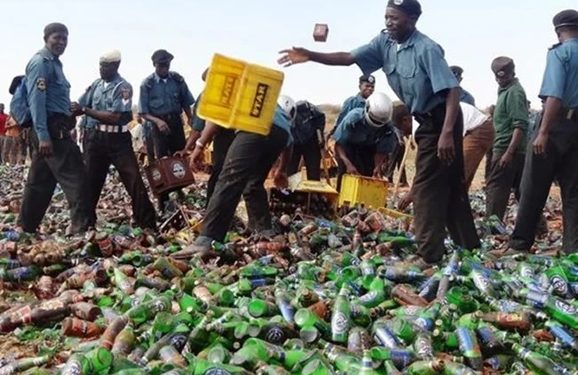 Hisbah Seizes Alcoholic Beverages in Jigawa