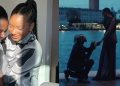 Mr. Eazi proposes to Temi