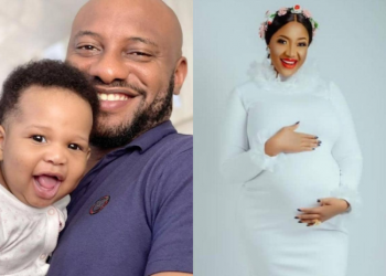 Yul Edochie welcomes son with second wife