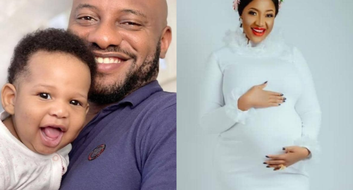 Yul Edochie welcomes son with second wife