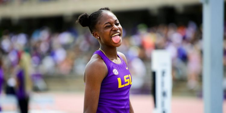 Ofili shines after blistering 200m run
