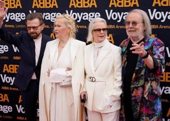 Abba Makes First Public Appearance in London