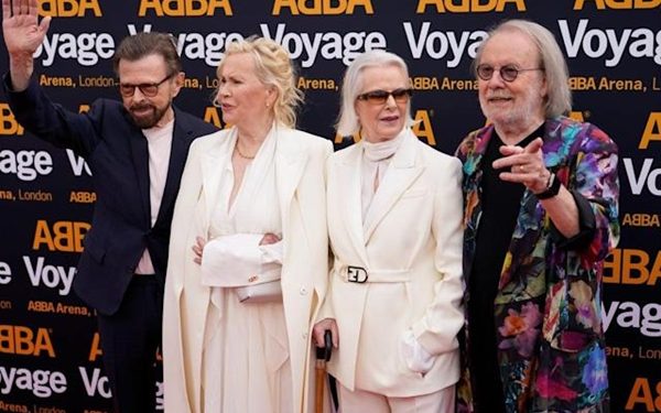 Abba Makes First Public Appearance in London