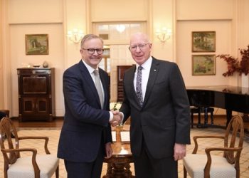 Australia Swears-in New Prime Minister.
