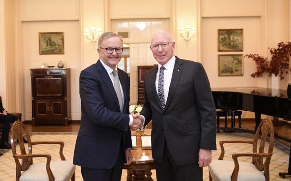 Australia Swears-in New Prime Minister.
