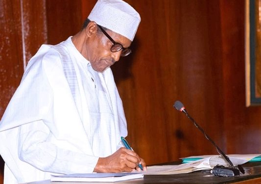Buhari Signs National Health Authority Bill into law