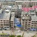 Five rescued in collapsed building in China