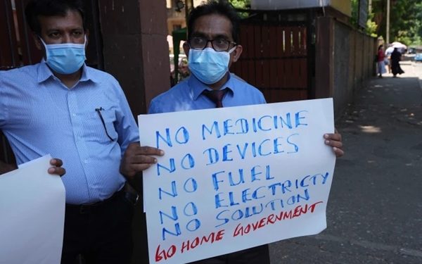 Doctors In Sri Lanka Decry Medicine Shortage