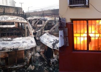 EEDC Office Set Ablaze in Anambra