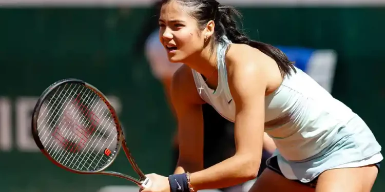 Emma Raducanu prepares for Wimbledon at Nottingham Open
