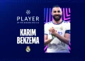 Karim Benzema Named the Champions League Player of the Season.