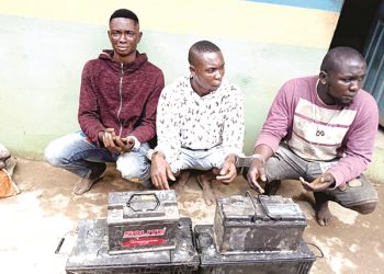 Police arrests suspected armed robbers in Ogun