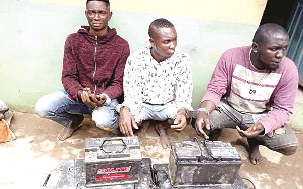 Police arrests suspected armed robbers in Ogun