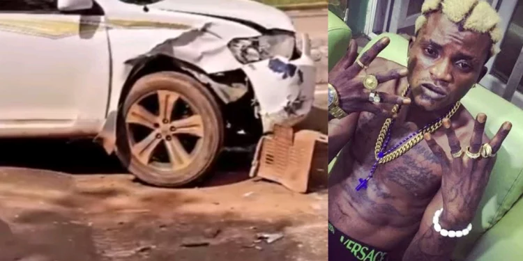 Portable Survives Car Crash