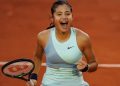 Raducanu Wins Debut at French Open