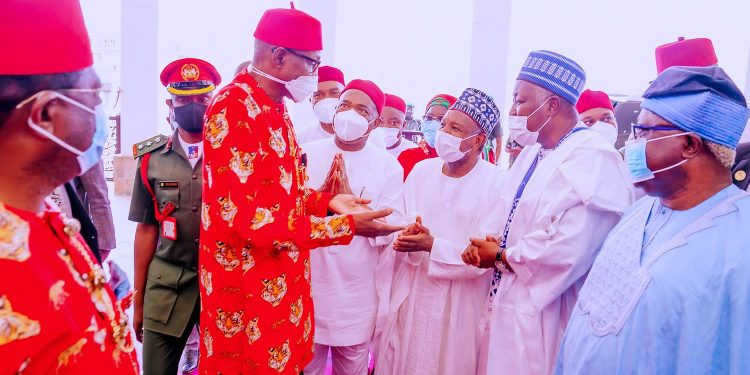 Buhari hails Umahi’s Infrastructure Drive