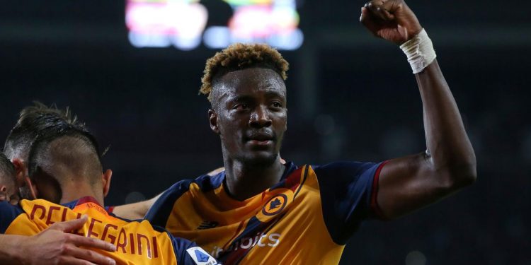 Abraham becomes highest goal scorer in Serie A season