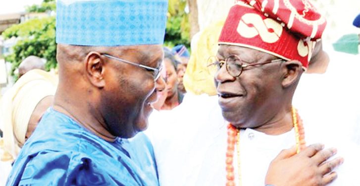 Tinubu congratulates Atiku over emergence as PDP Presidential Flag bearer
