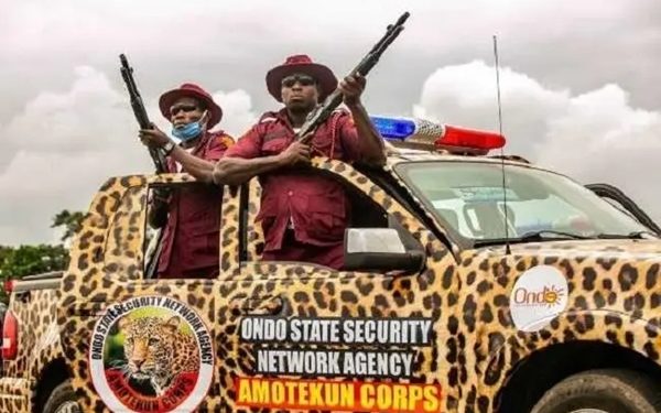 Amotekun Arrests Suspected Attackers Of Catholic Church In Ondo