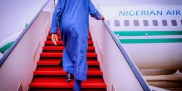 Buhari Departs Abuja for Commonwealth Meeting in Rwanda