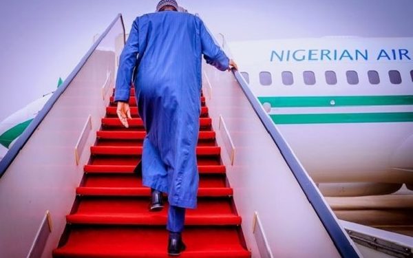 Buhari Departs Abuja for Commonwealth Meeting in Rwanda
