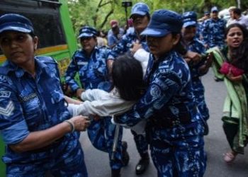 Indians Protest Against Recruitment Policy For The Military