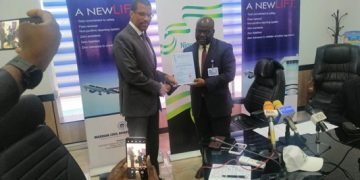 NCAA Presents Operating License to Nigeria Air