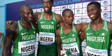 Nigeria’s Men’s Relay Team Out of World Athletics Championships