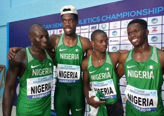 Nigeria’s Men’s Relay Team Out of World Athletics Championships