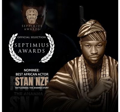 Nollywood Actor Bags First International Award