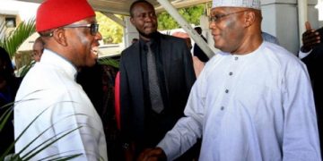 Okowa Pledges To Work With Atiku