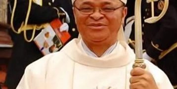 Uzodinma Congratulates Newly Installed Bishop of Owerri Diocese