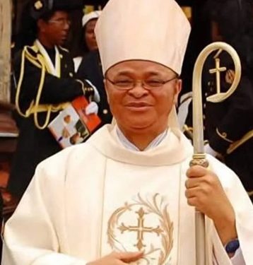 Uzodinma Congratulates Newly Installed Bishop of Owerri Diocese