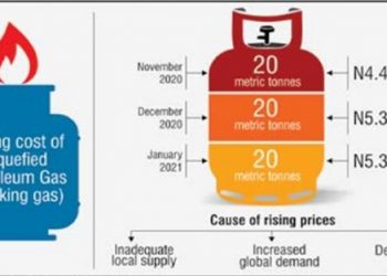 Price of Cooking Gas Increases