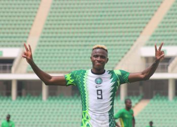 Osimhen vows to score more goals for Eagles